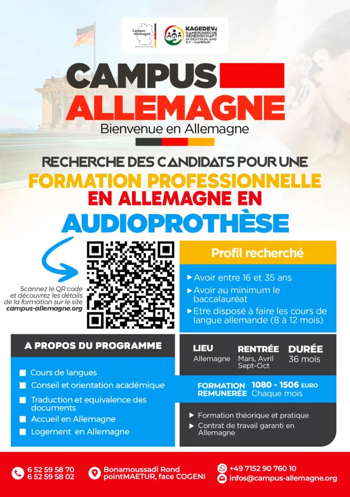 Recrutement en d’audioprothésiste(s) en Allemagne