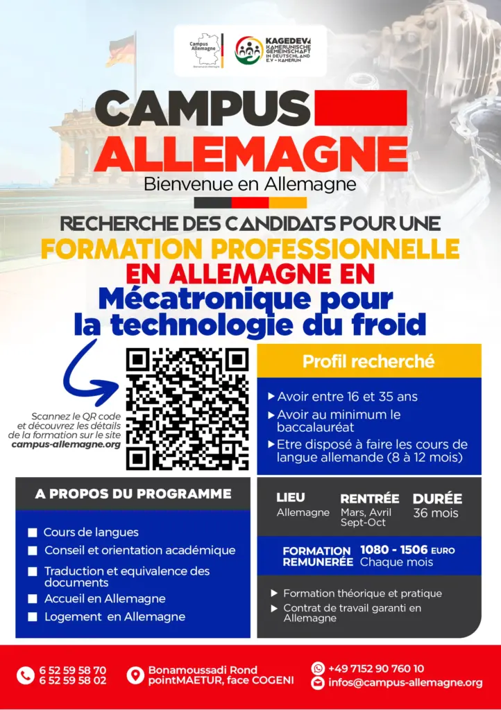 Recrutement de technicien(ne)s en mécatronique pour la technologie du froid en Allemagne