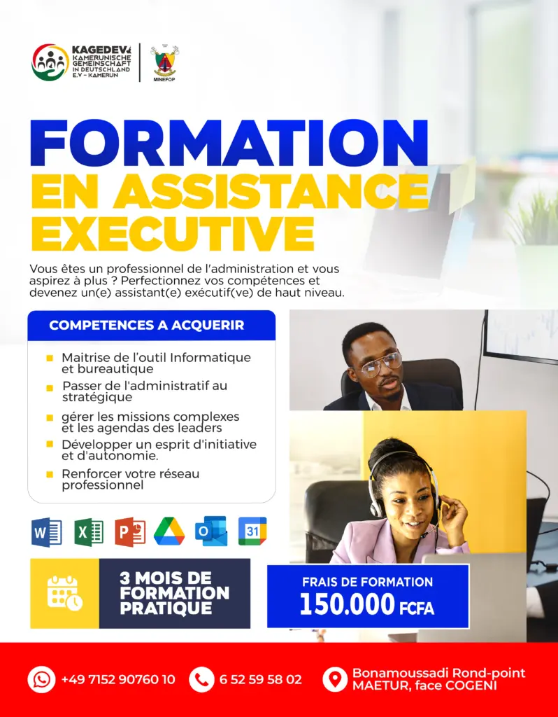 Formation en assistance exécutive